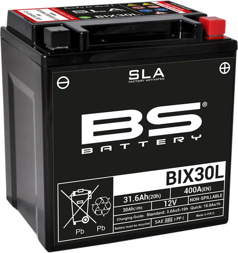 300631 battery bix30l sla - battery,